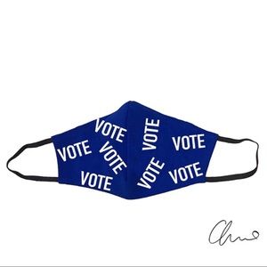 Authentic Christian Siriano “Vote” Facemask